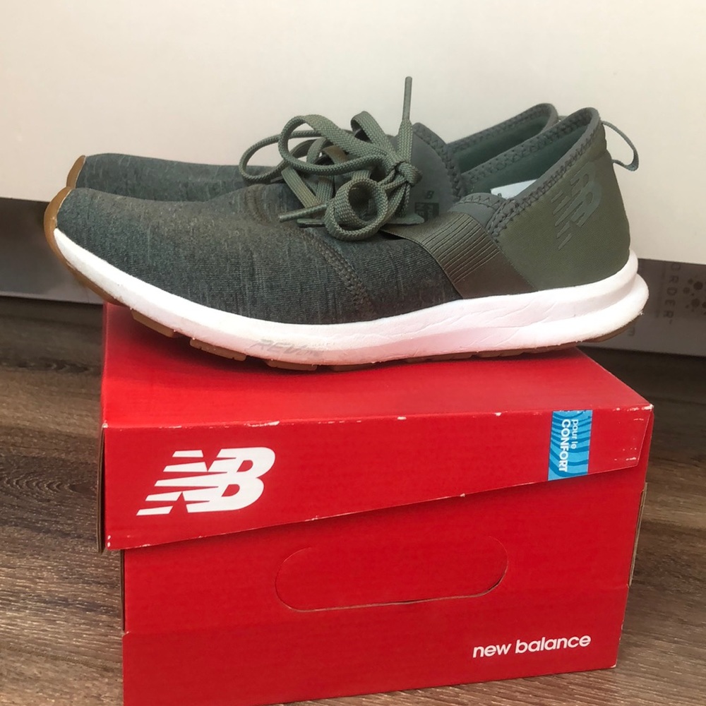 New Balance Olive Green Sneakers
